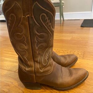 Tony Lama Brown Western Women’s Cowboy Boots